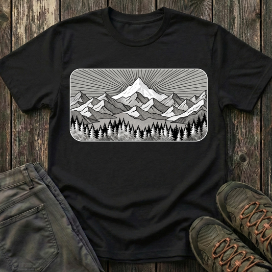 Sun Ray Peak Vintage T-shirt