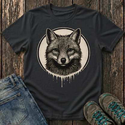 Children's Fox Portrait T-shirt