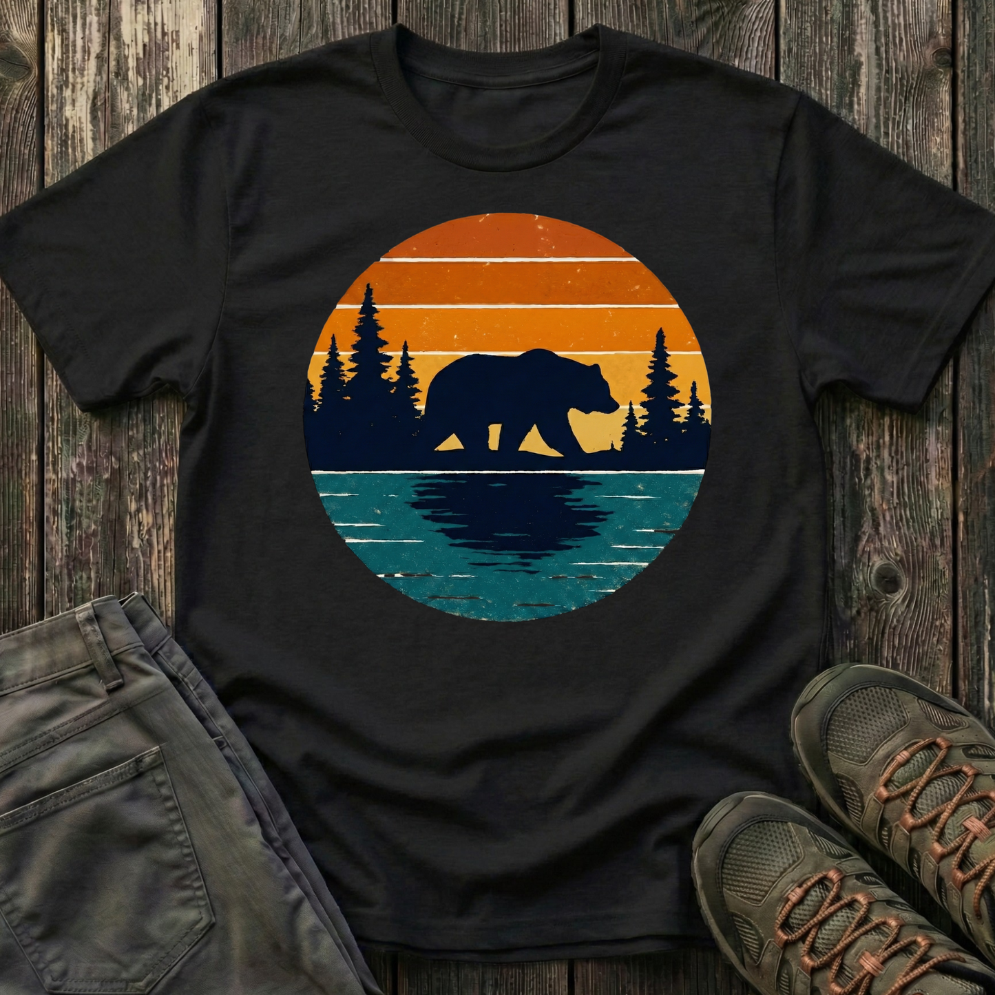 Golden Hour Bear T-shirt