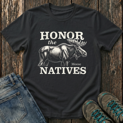 Children's Honor The Natives Moose T-shirt