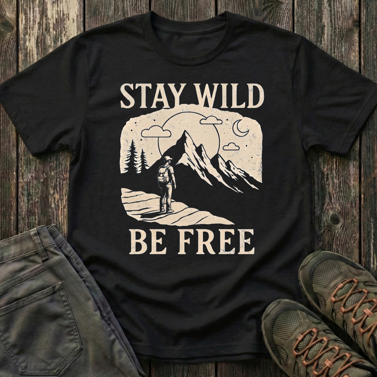 Stay Wild & Be Free Men's T-shirt