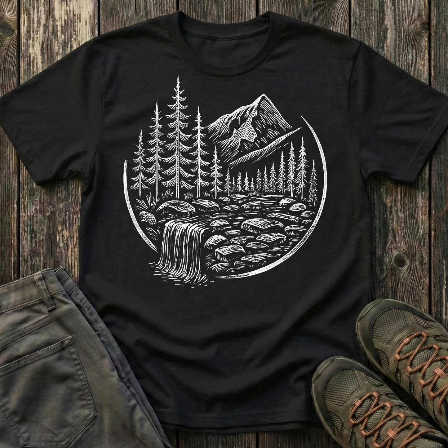 Whitescale River Escape T-shirt
