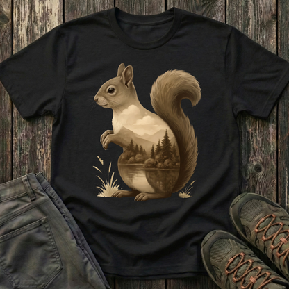Squirrel Inner Landscape T-shirt