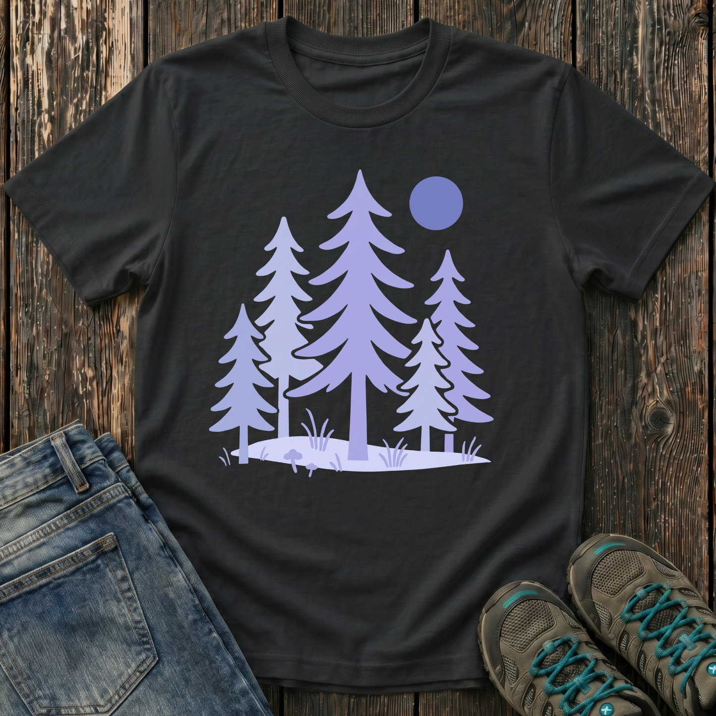 Children’s Serene Purple Forest T-shirt