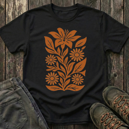Daylily and Friends Ink Print T-shirt