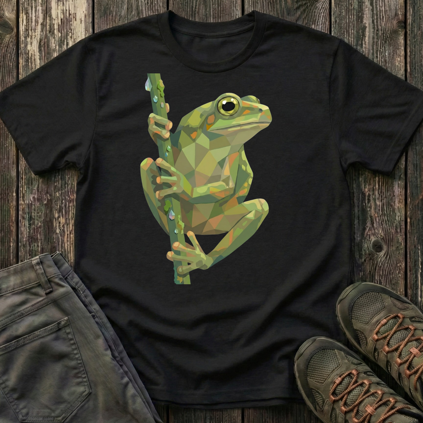 Shapes of a Tree Frog T-shirt