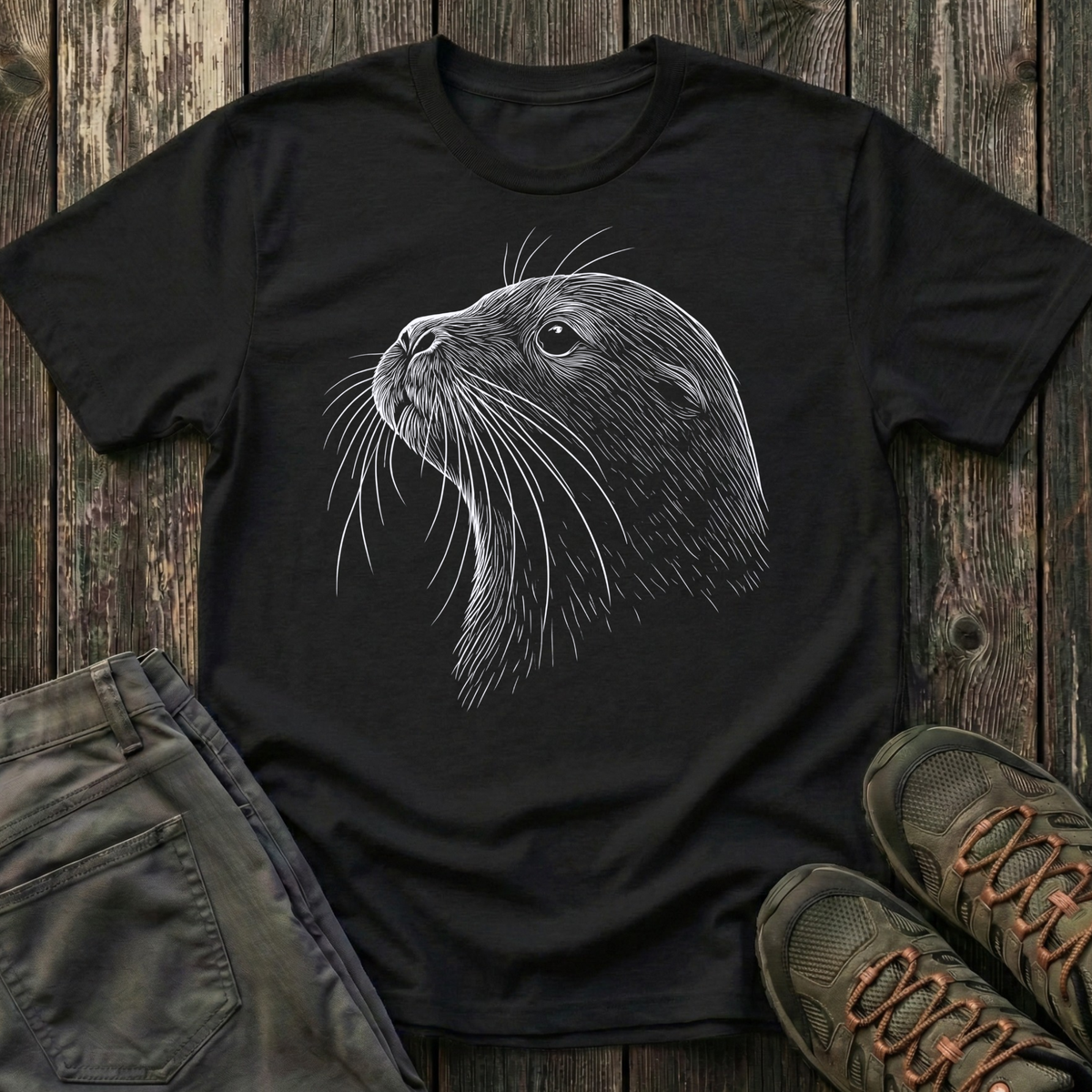 Sea Lion Portrait T-shirt