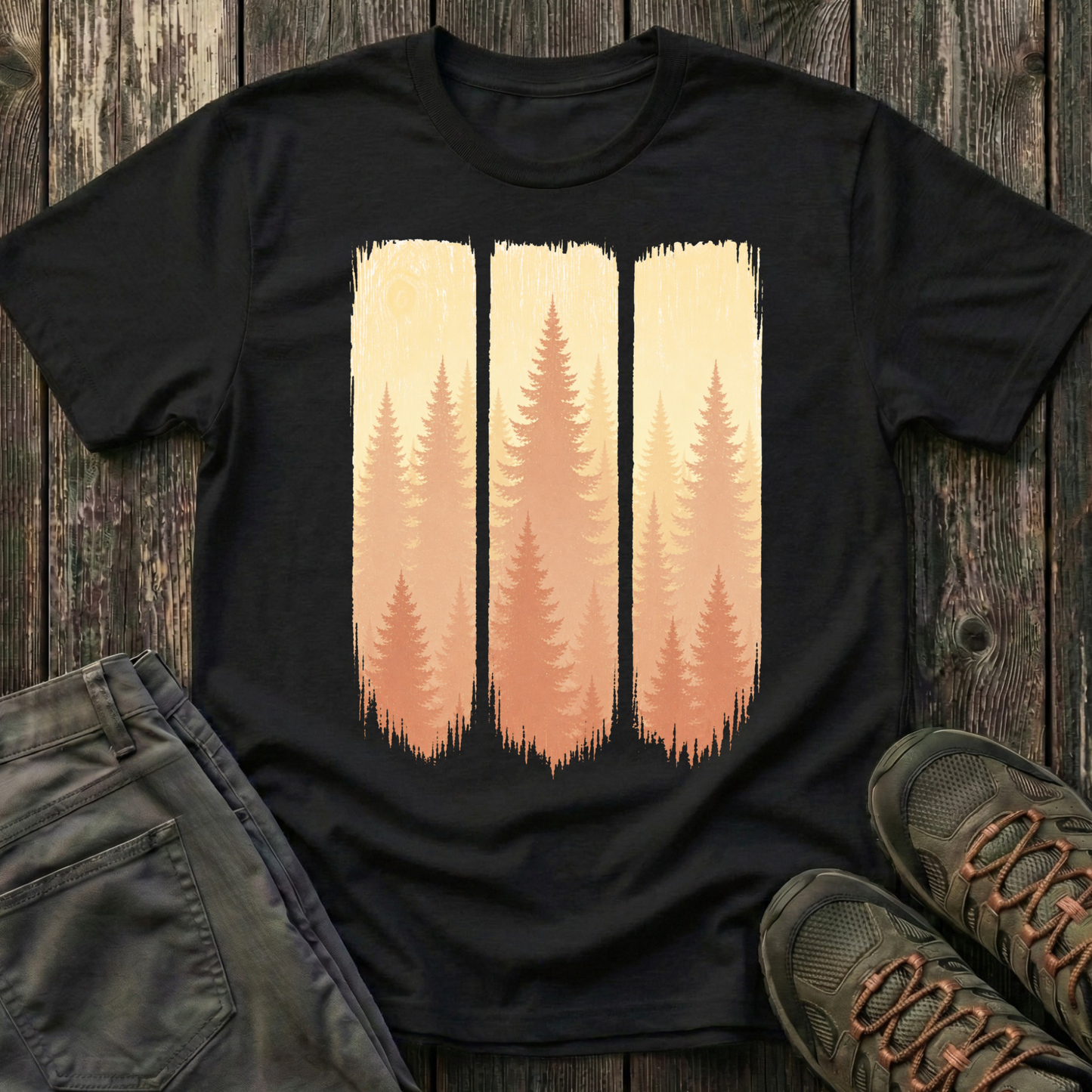 Sunset Brushstrokes T-shirt