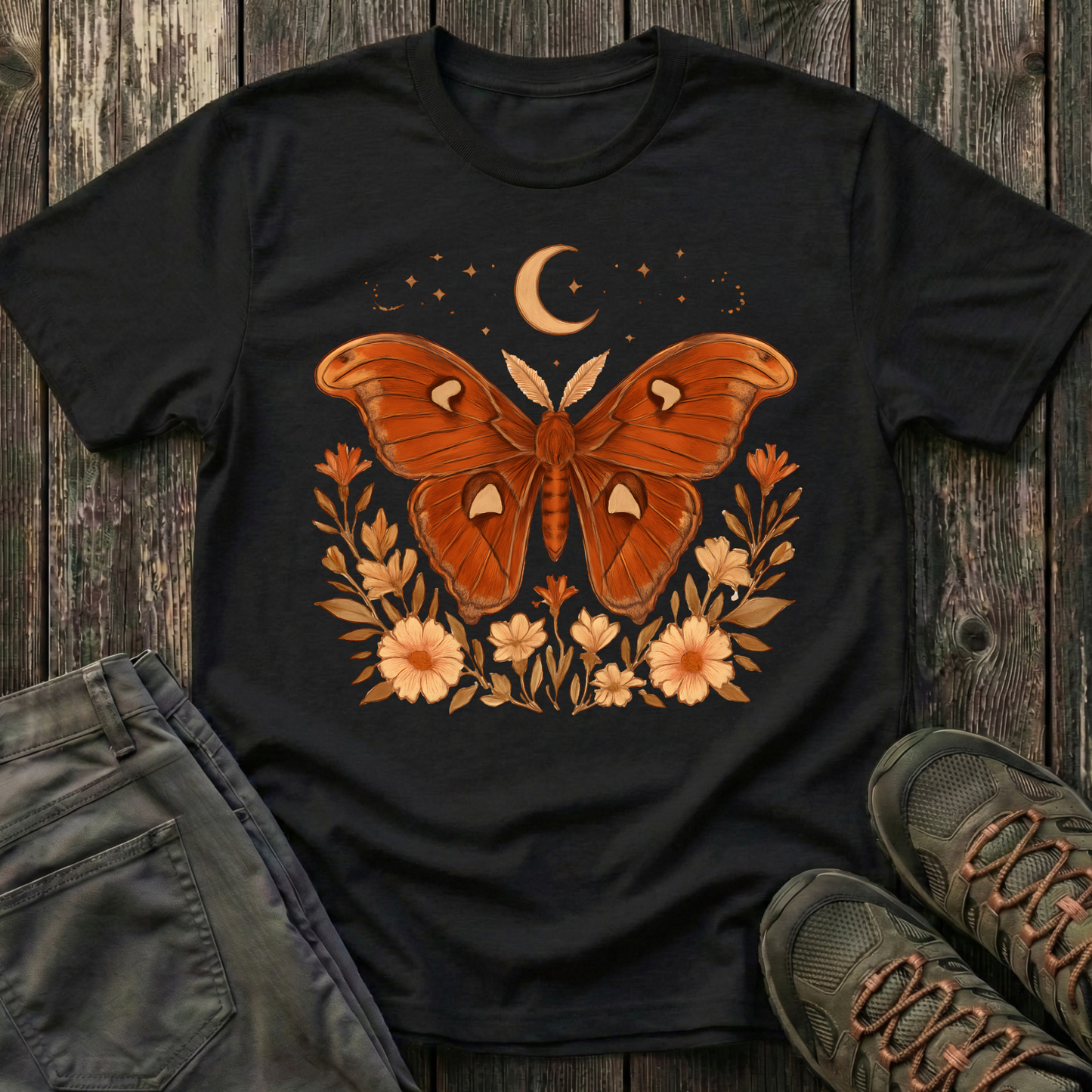 Atlas Moth Moon Bathing T-shirt