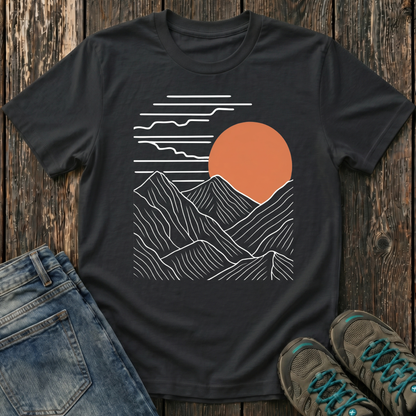 Children’s Mountains at Sunset T-shirt