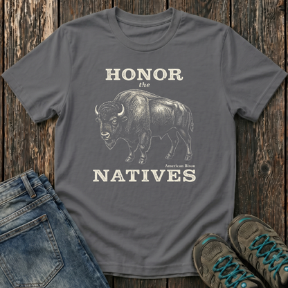 Children's Honor The Natives Bison T-shirt