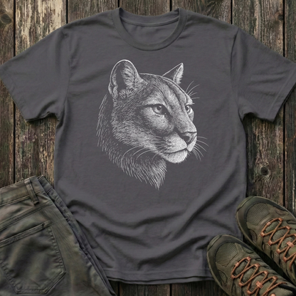 Mountain Lion Portrait T-shirt
