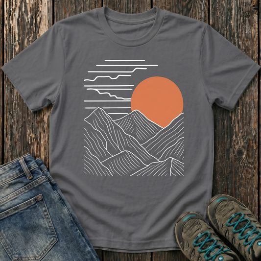 Children’s Mountains at Sunset T-shirt