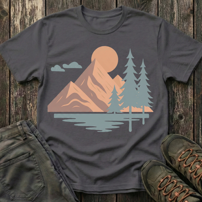 Mountain Landscape Serenity T-shirt