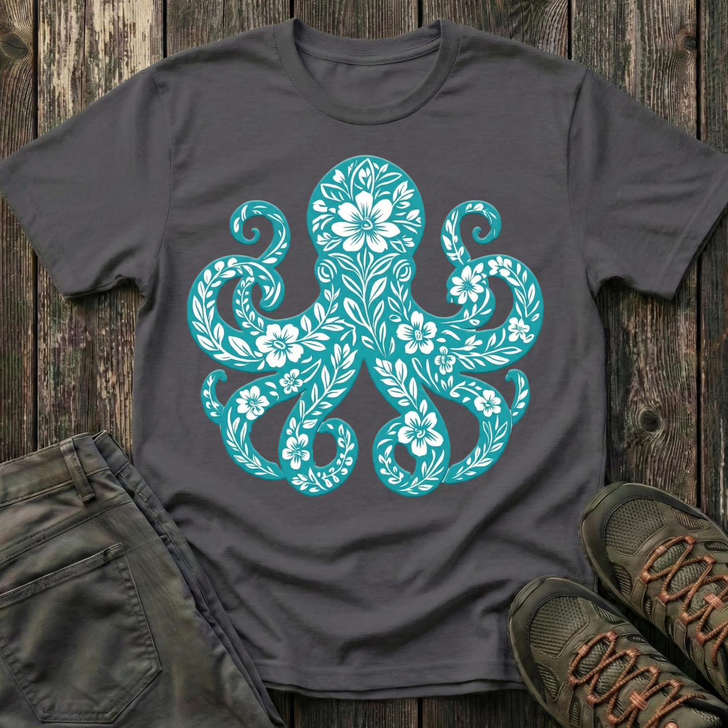 Blooming Octopus T-shirt