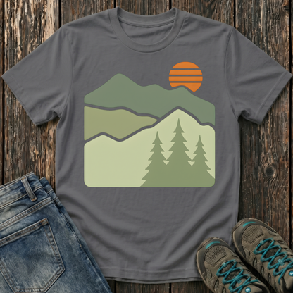 Children’s Retro Sun Rising T-shirt