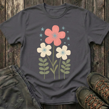 Stars And Flowers T-shirt