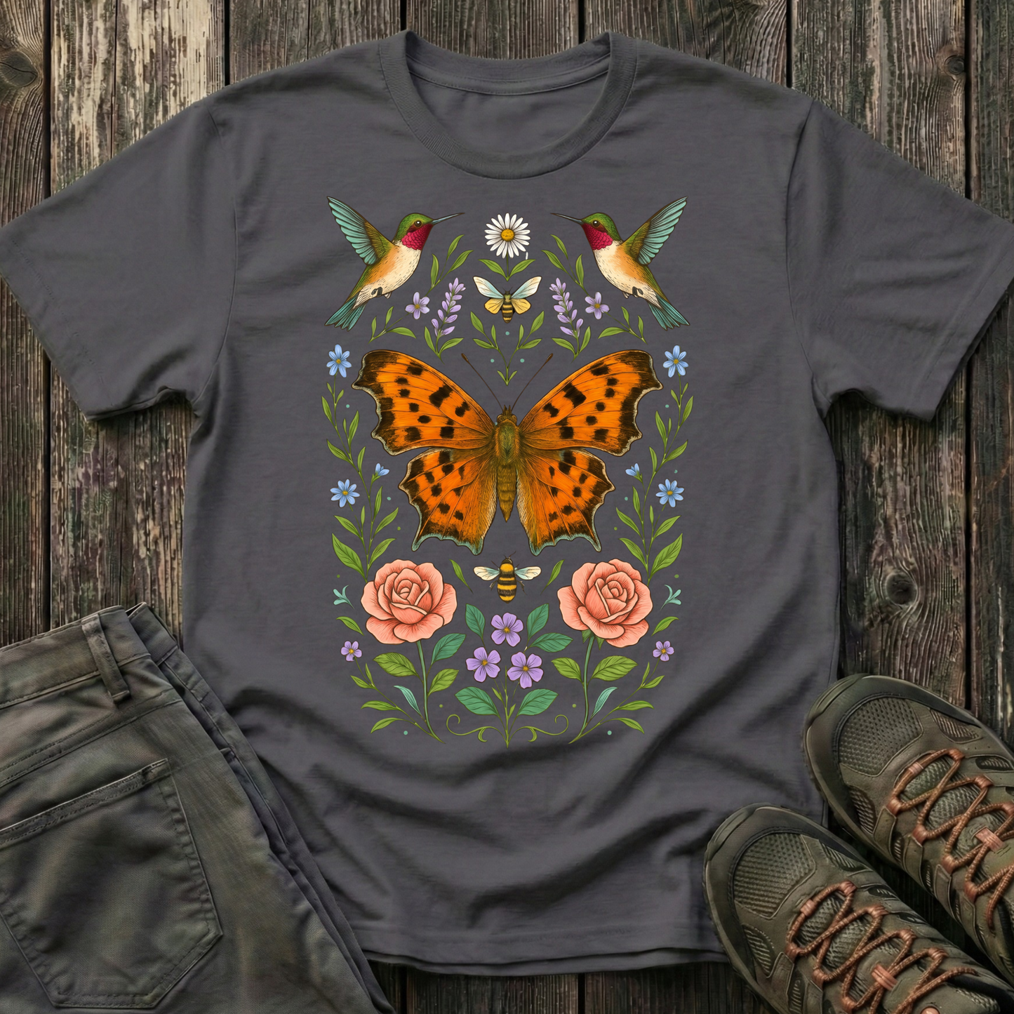 Butterfly and Friends T-shirt