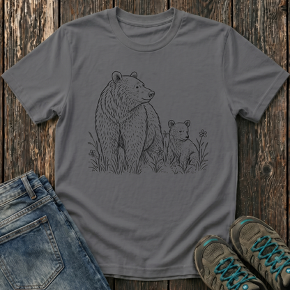 Children's Mama And Cub Playtime T-shirt