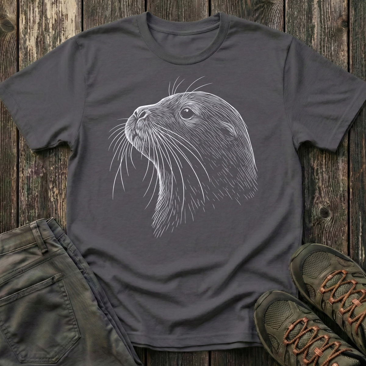 Sea Lion Portrait T-shirt