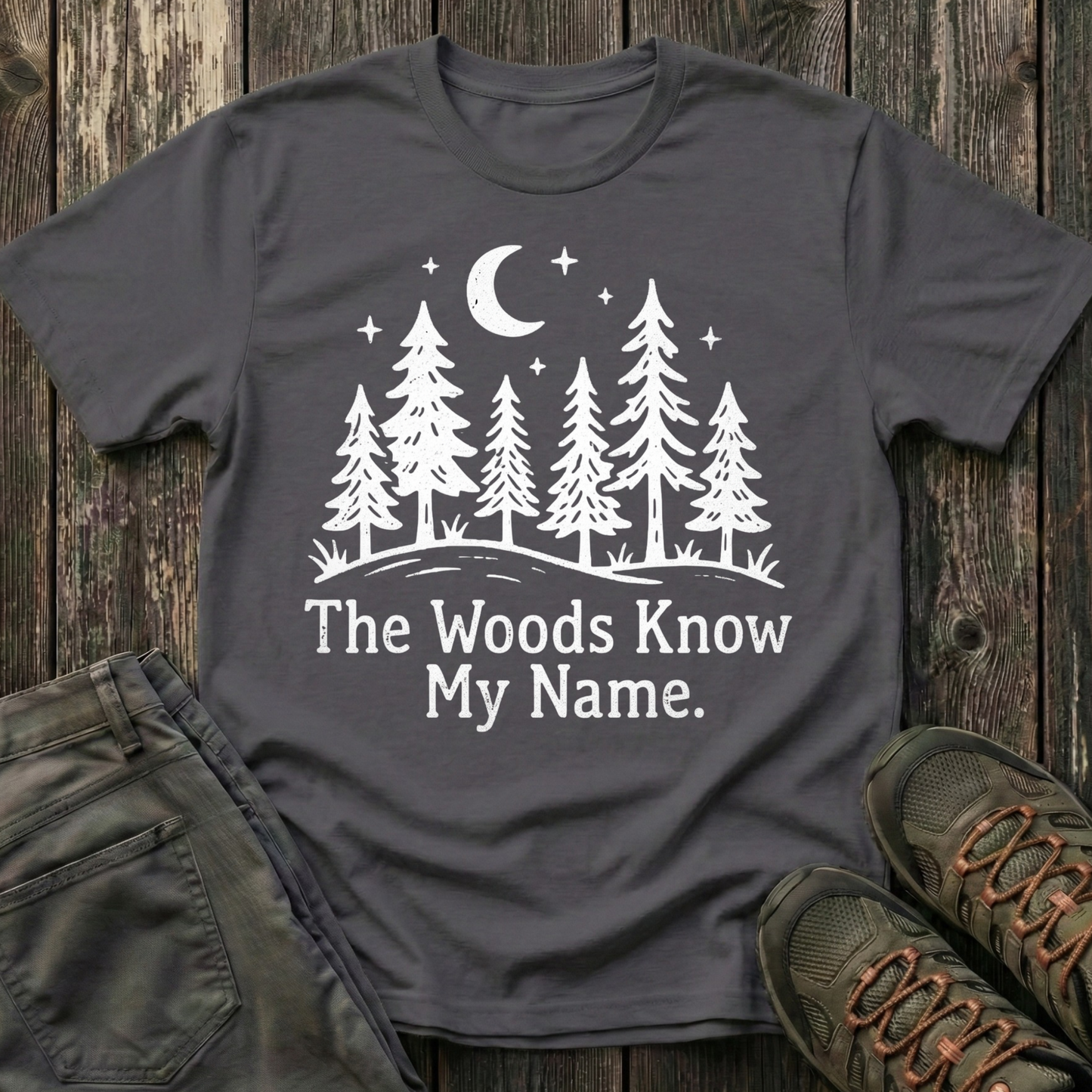 The Woods Know My Name T-shirt