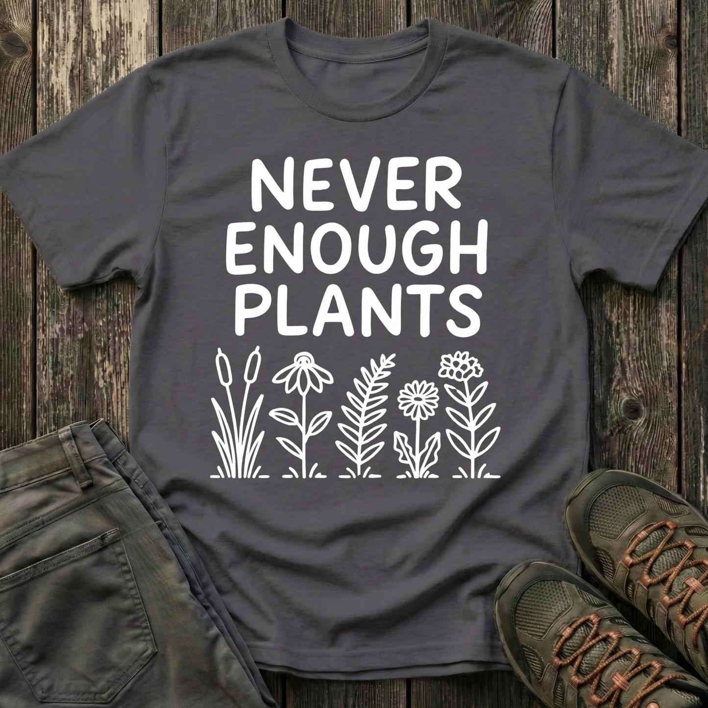 Never Enough Plants T-shirt