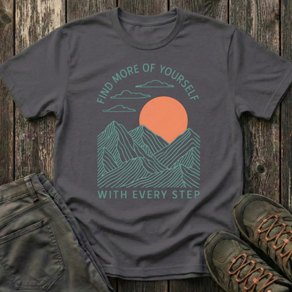 Find Yourself With Every Step T-shirt