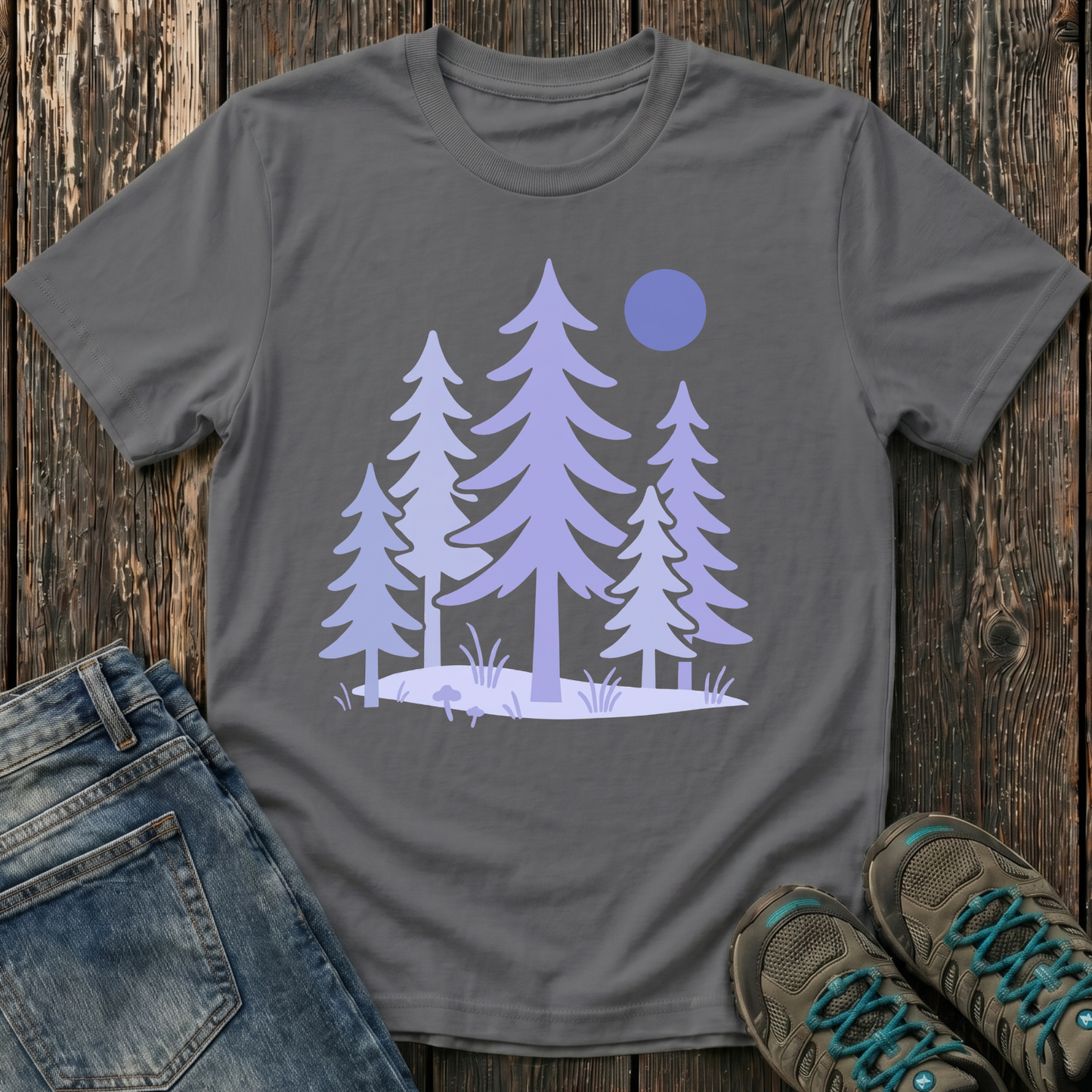 Children’s Serene Purple Forest T-shirt
