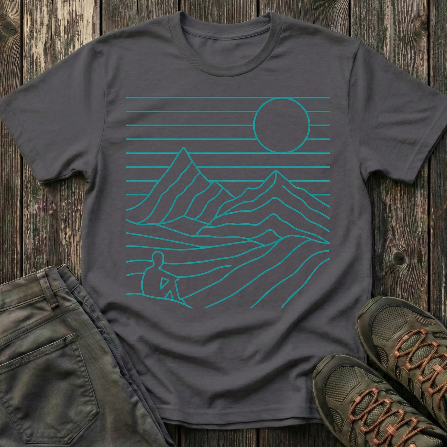 Lines of the Land T-shirt