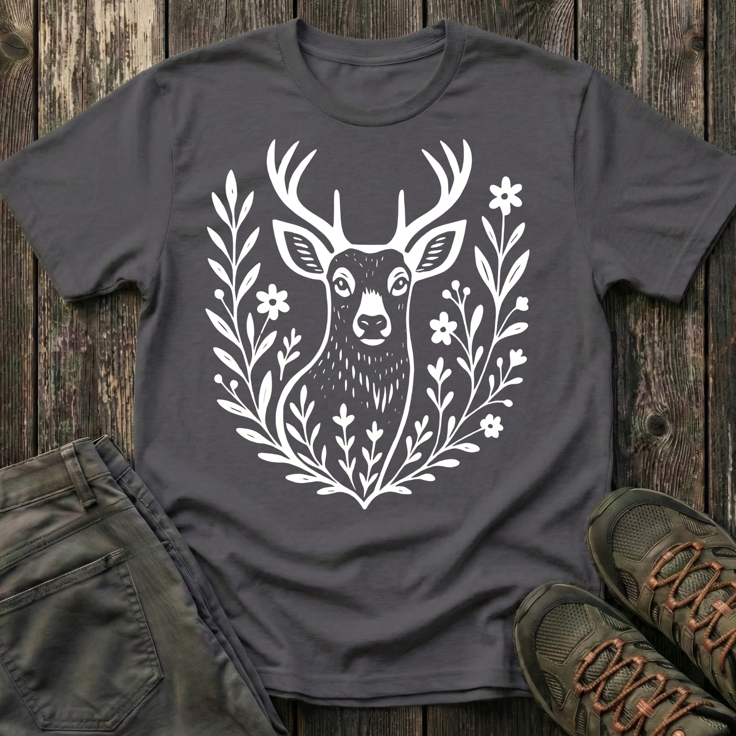 Deer Portrait T-shirt
