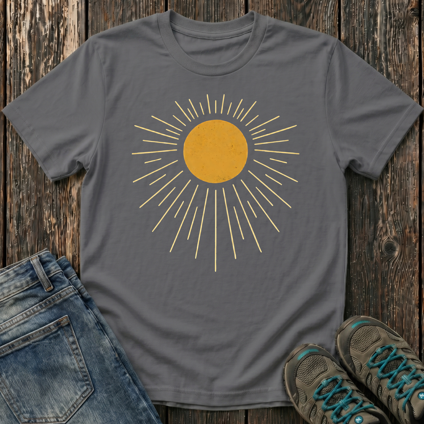 Children's Vintage Sunburst T-shirt