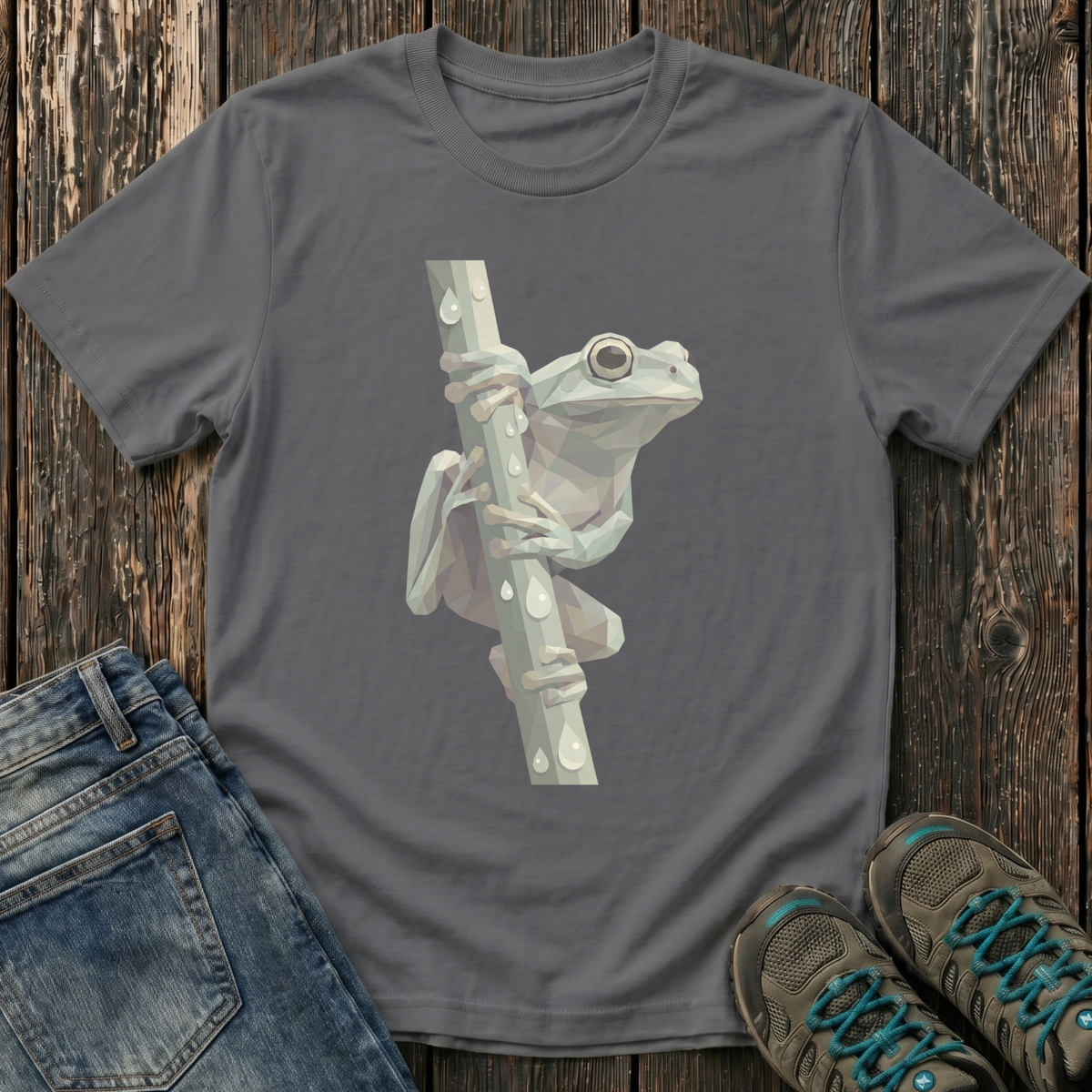Children's Shapes of a Tree Frog T-shirt