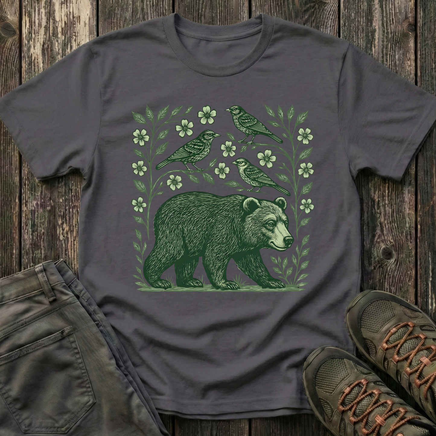Forest Bear and Friends T-shirt