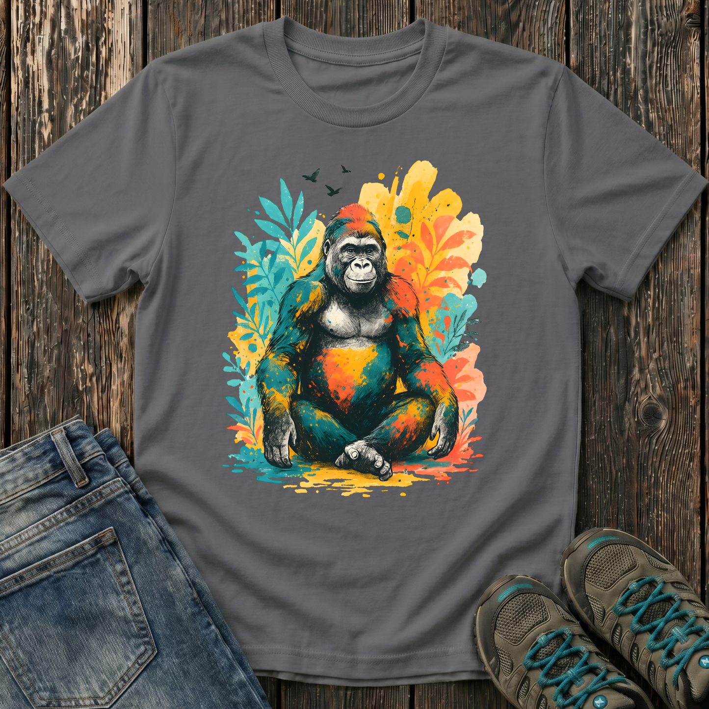 Children's Glowing Gorilla T-shirt