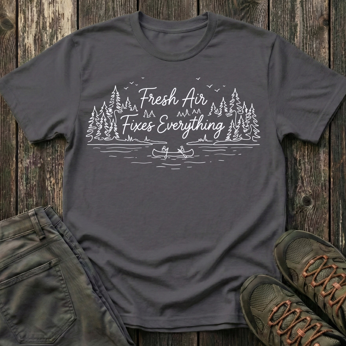Fresh Air Fixes Everything T-shirt