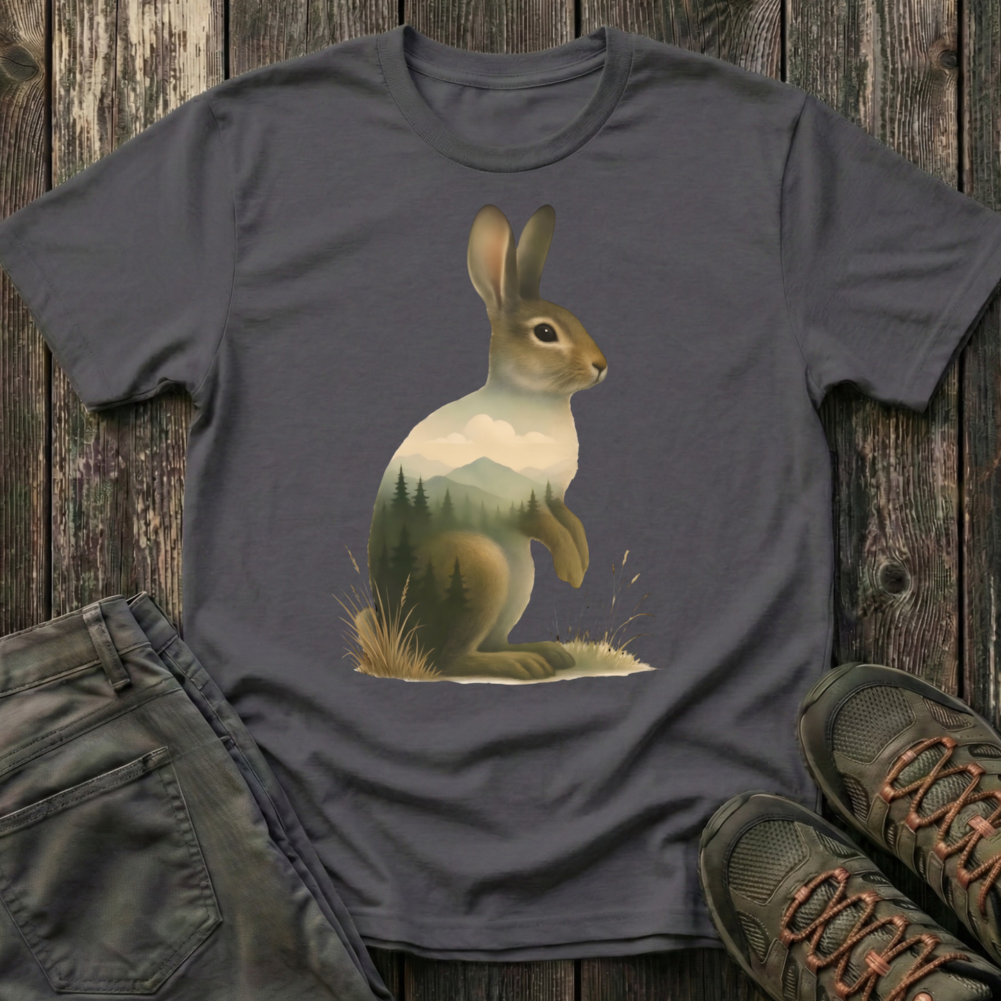 Rabbit Inner Landscape  T-shirt