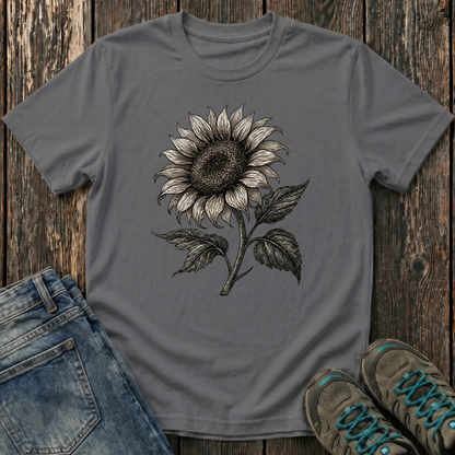 Children's Vintage Sunflower T-shirt