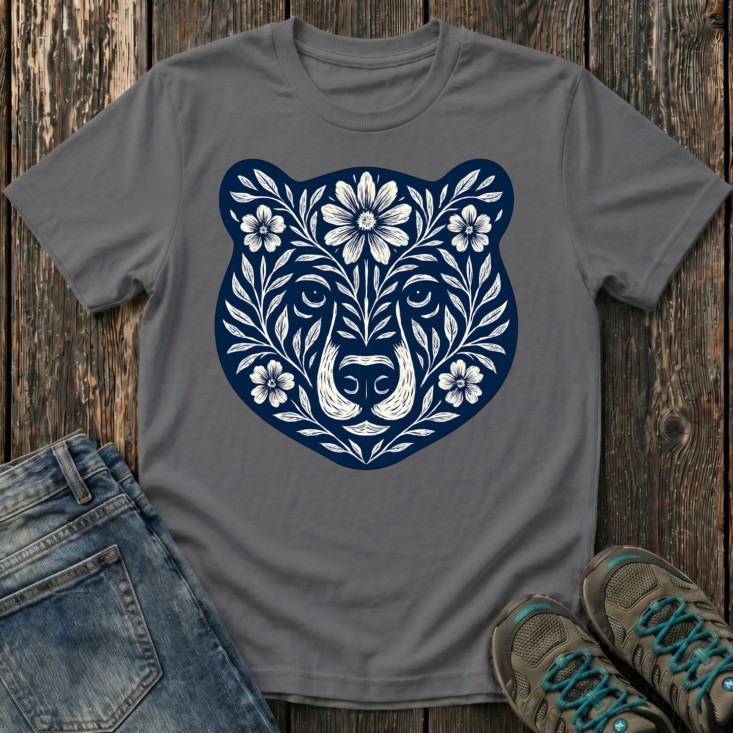 Children's Blooming Bear T-shirt