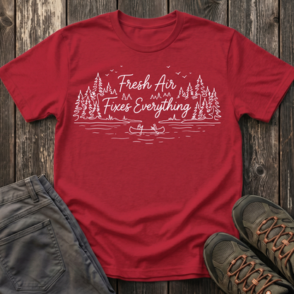 Fresh Air Fixes Everything T-shirt