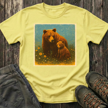Mama And Cub Prairie Time T-shirt