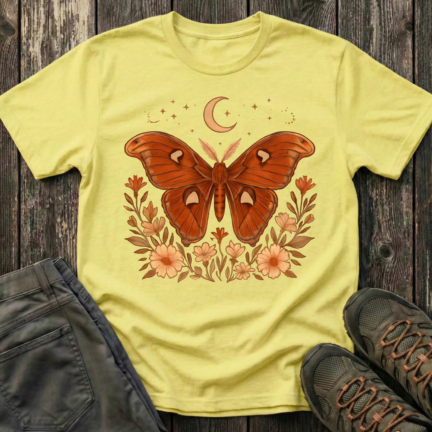 Atlas Moth Moon Bathing T-shirt