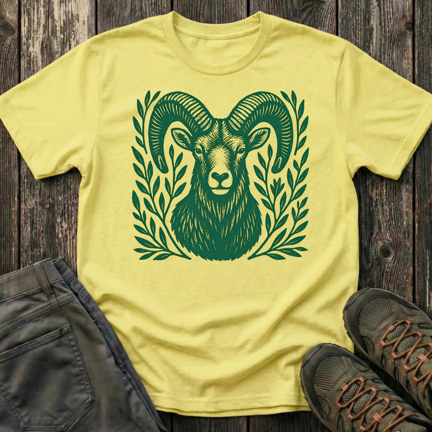 Bighorn Sheep Portrait T-shirt