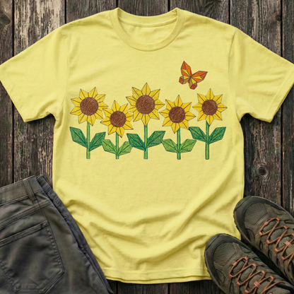 Origami Sunflowers T-shirt