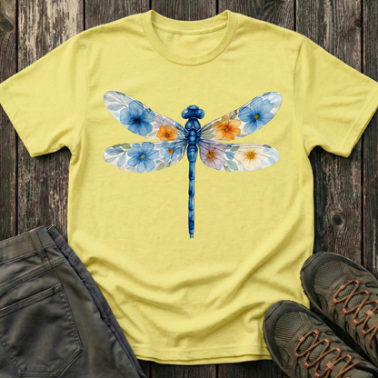 Dragonfly of Flowers T-shirt