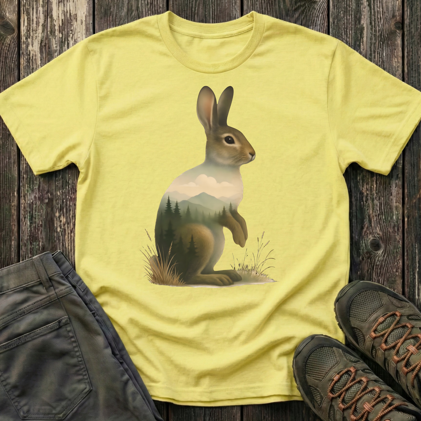 Rabbit Inner Landscape  T-shirt