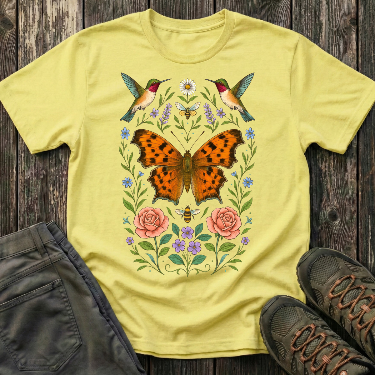 Butterfly and Friends T-shirt