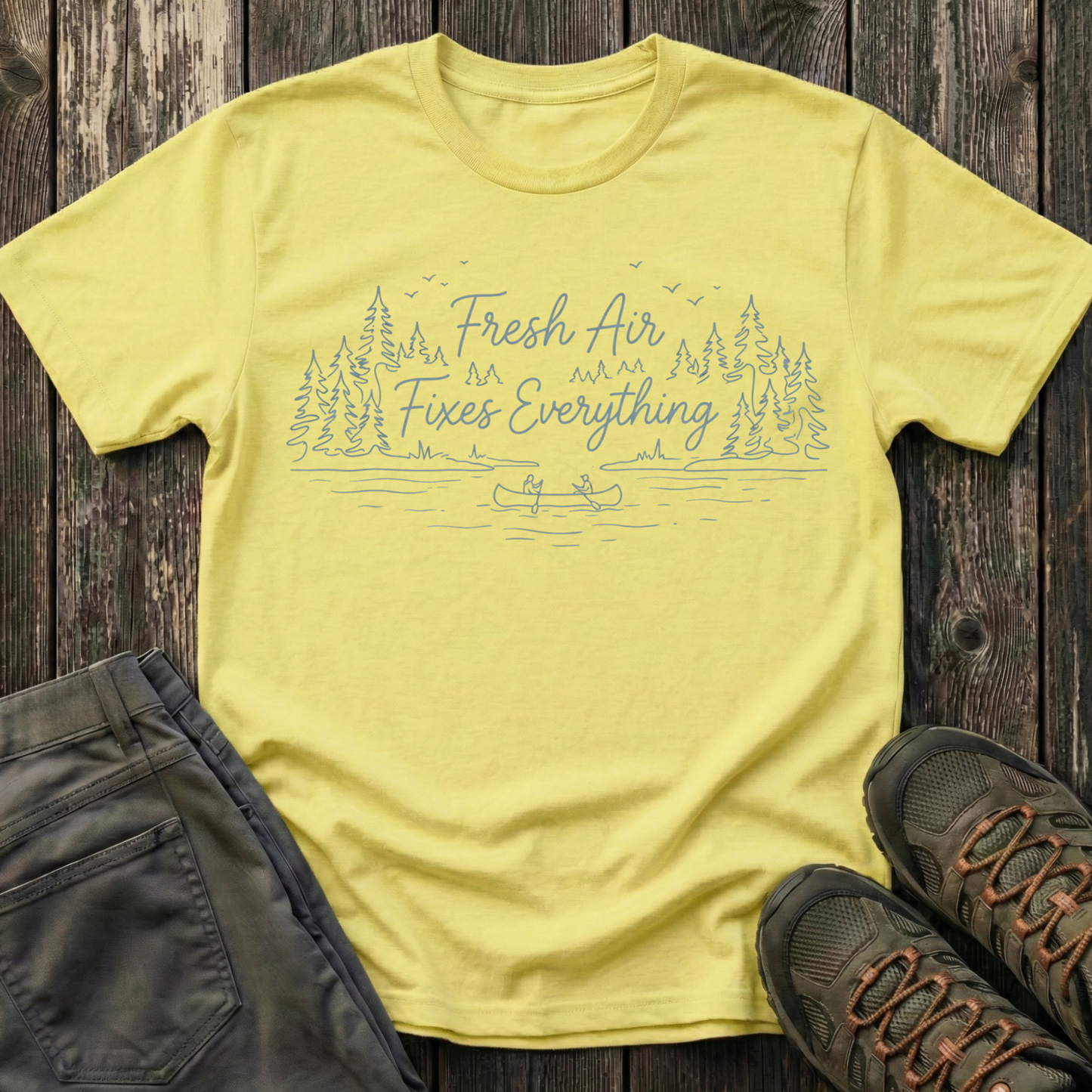 Fresh Air Fixes Everything T-shirt