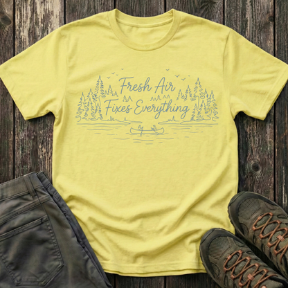 Fresh Air Fixes Everything T-shirt