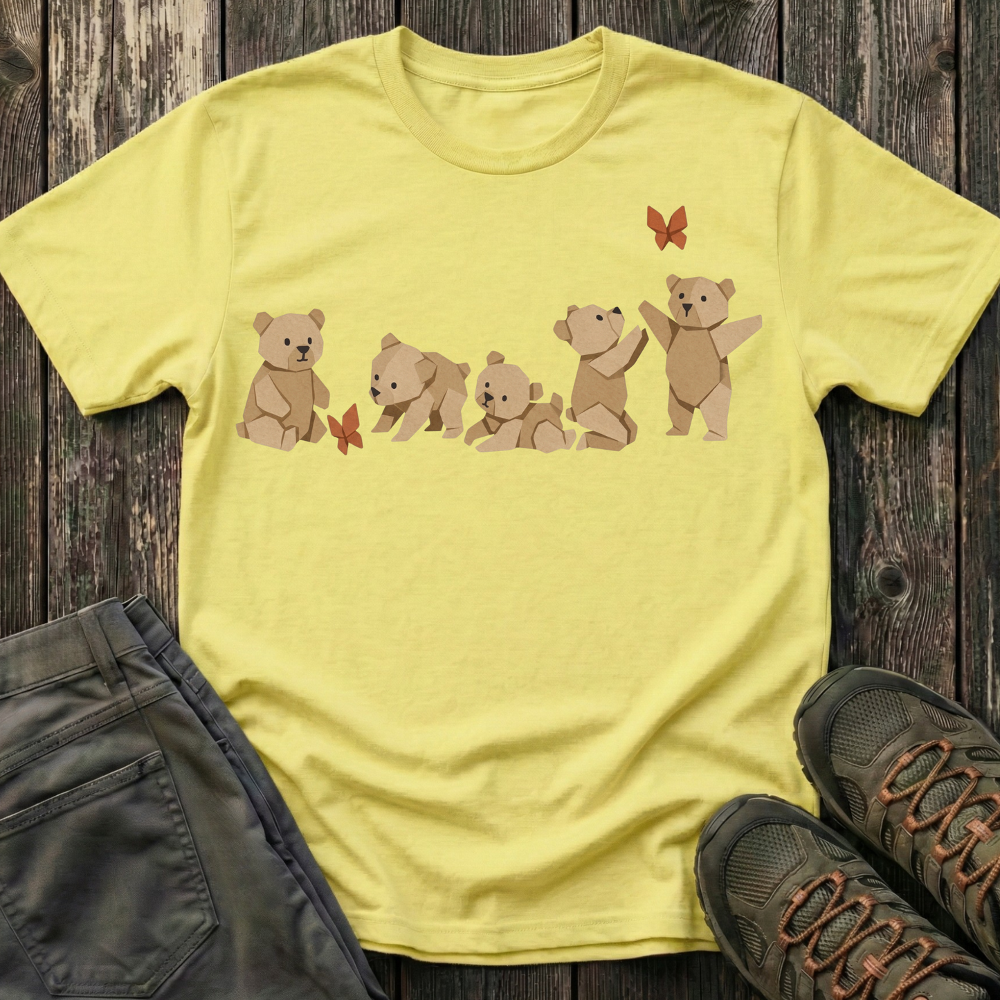 Origami Bears T-shirt