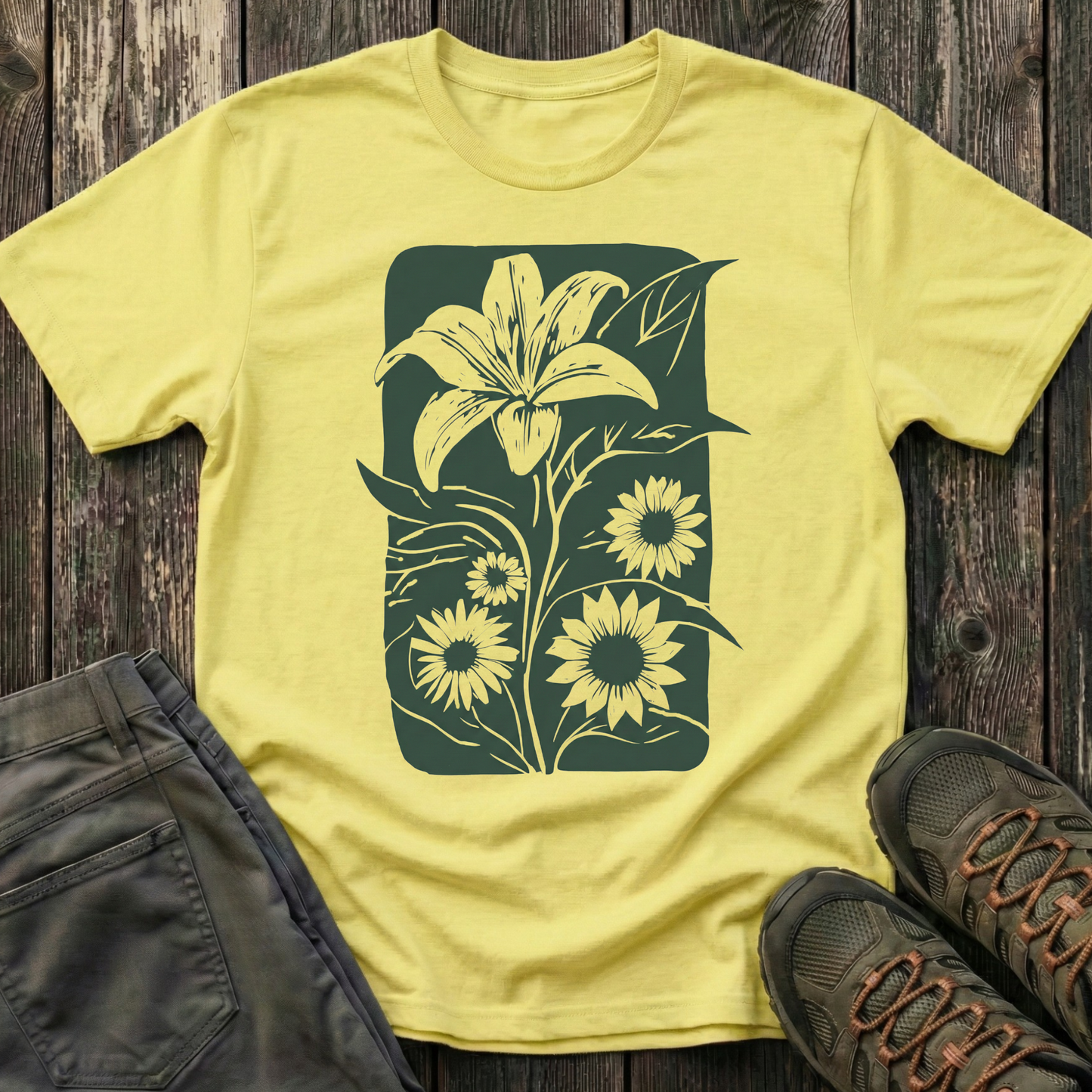 Lily and Friends Ink Print T-shirt